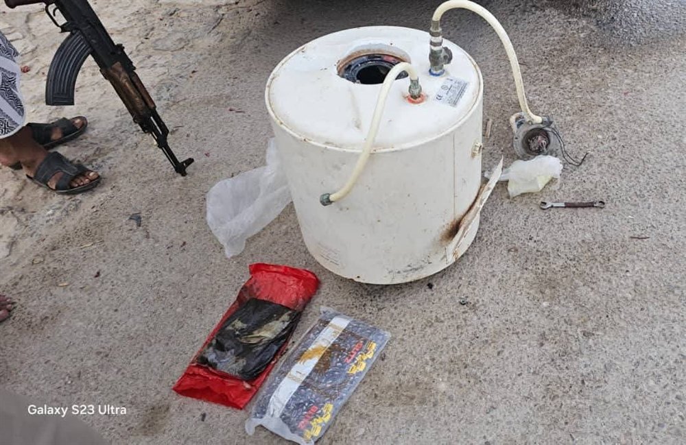 خفر السواحل بحضرموت يحبط تهريب حشيش مخبأ داخل سخان ماء