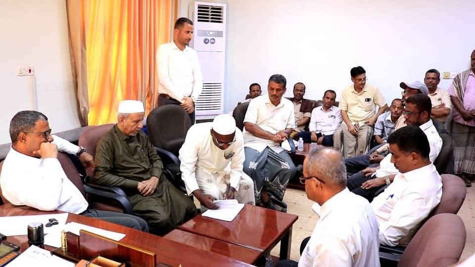 سيئون تشهد مراسم التسليم والاستلام لقيادة مؤسسة الاتصالات بوادي حضرموت