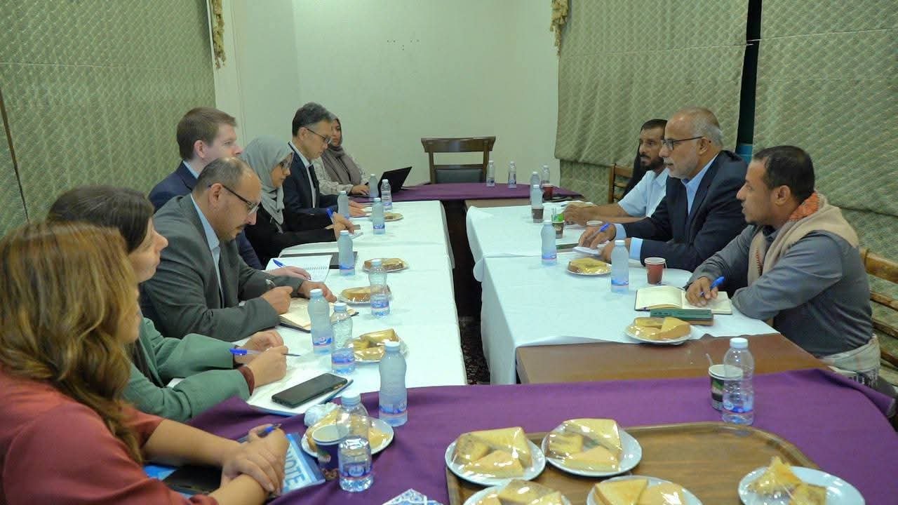 قيادة إصلاح ساحل حضرموت تبحث مع وفد المبعوث الأممي مستجدات المشهد السياسي ورؤيتها لتحقيق السلام العادل