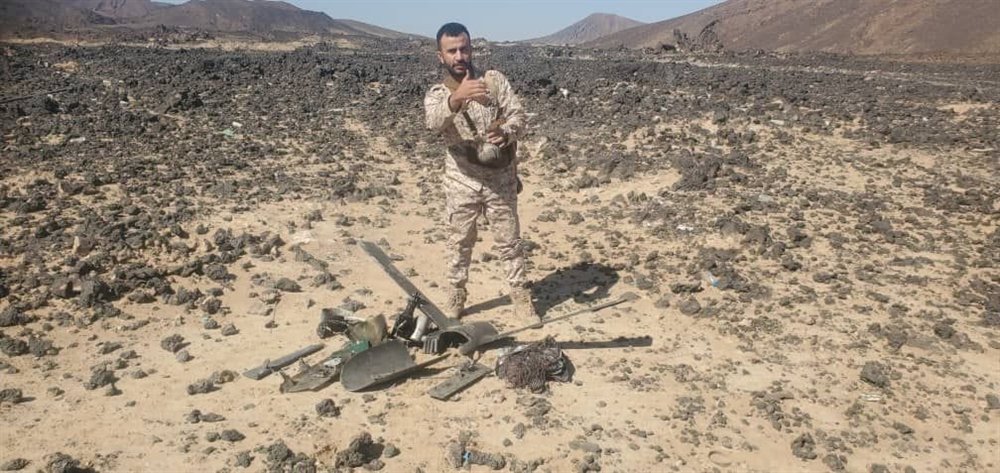 الجيش اليمني يعلن إسقاط طائرة استطلاع حوثية في الأجواء الجنوبية لمحافظة مأرب