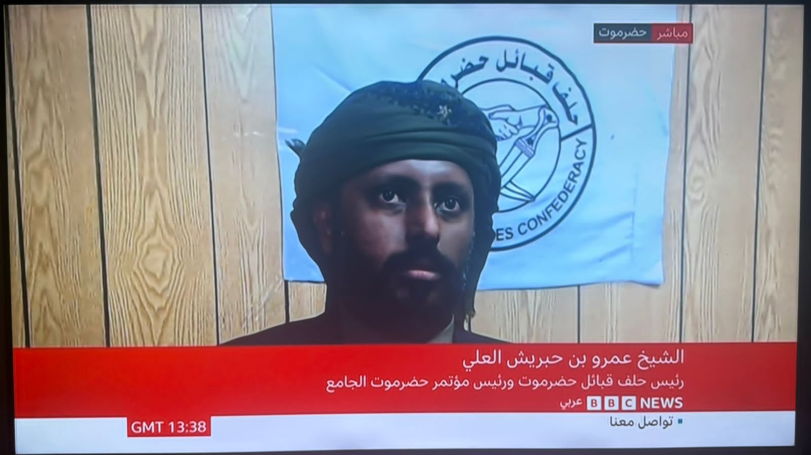 رئيس حلف قبائل حضرموت يحذر من محاولات السيطرة على الإقليم ويؤكد استعداد القبائل للدفاع عن الأرض