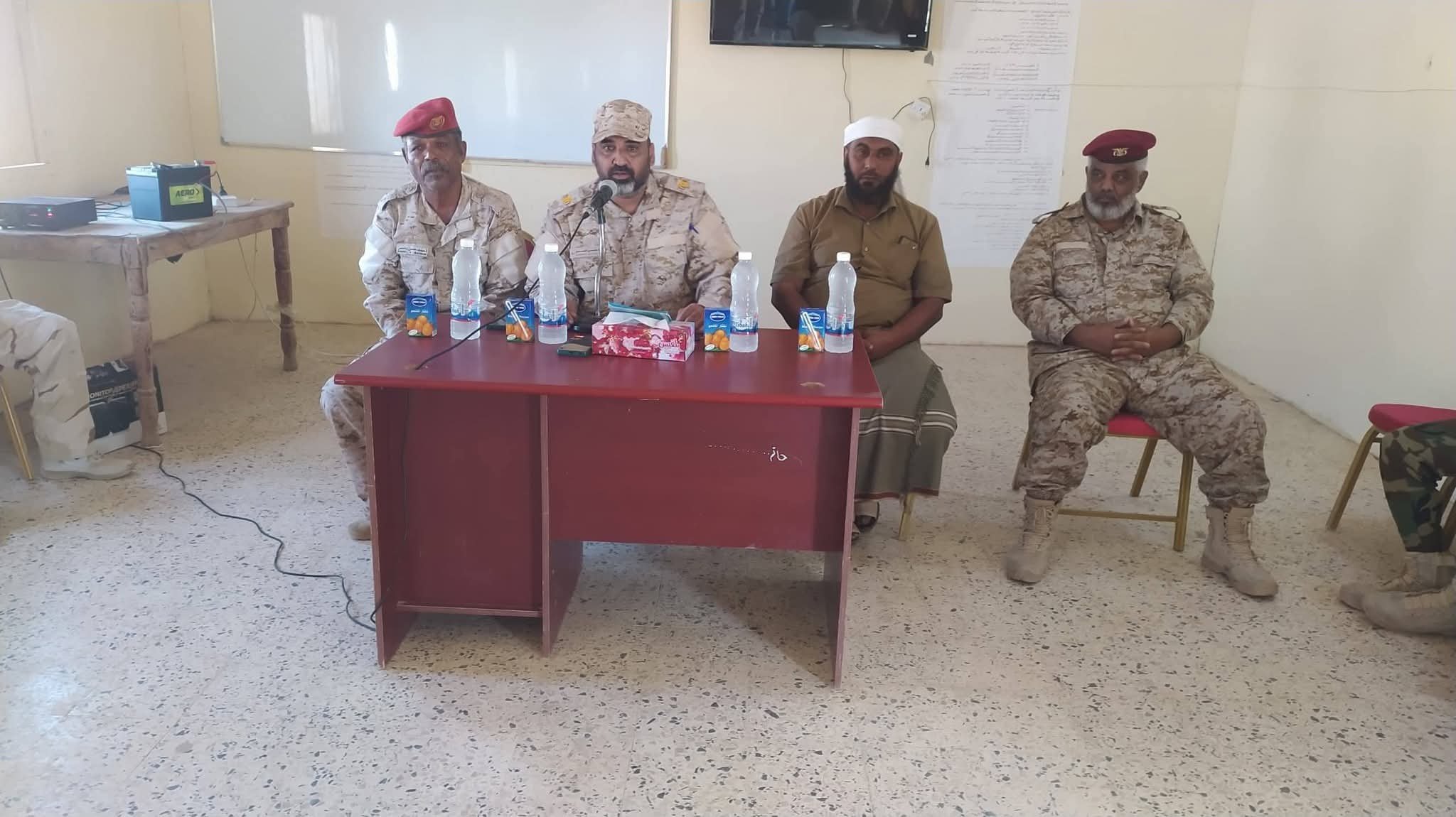 التوجيه المعنوي بالمنطقة العسكرية الثانية ينفّذ زيارة تفقدية للواء الريان لتعزيز الانضباط وحماية الممتلكات العامة