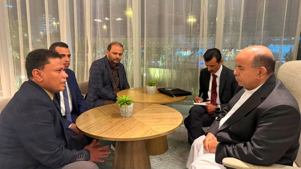 الخنبشي يؤكد دعم السلطة المحلية للمنظمات الإنسانية خلال لقائه قيادة ائتلاف الخير بحضرموت