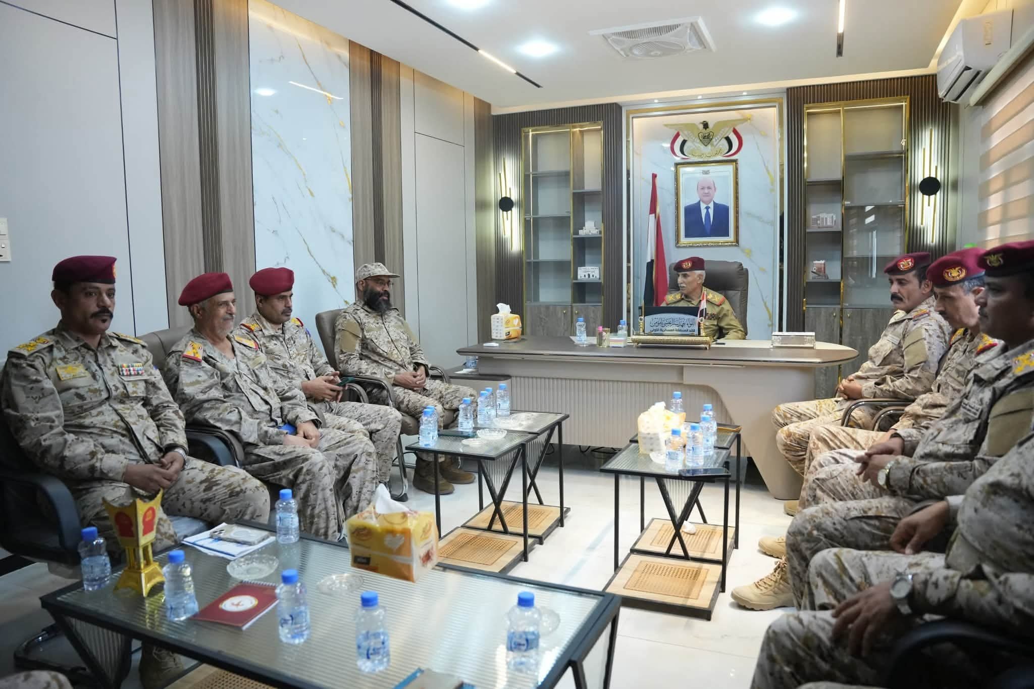 المنطقة العسكرية الأولى تستقبل لجنة التفتيش السنوي التابعة للمفتش العام للقوات المسلحةوتؤكد الجاهزية والتعاون الكامل مع لجنة الرقابة
